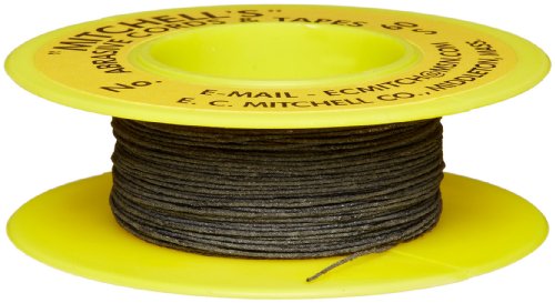 Mitchell Abrasives 60-S Round Abrasive Cord, Silicon Carbide 200 Grit .015" Diameter X 50 Feet #TOP14