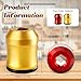 Strong Magnetic Screw Ring,Screwdriver Head Magnetic Ring Screw Holder Removable Household Tool with Anti-Slip Design for Drill Tools Household Repairs Mechanics Carpenters (2Pcs,Red+Yellow)