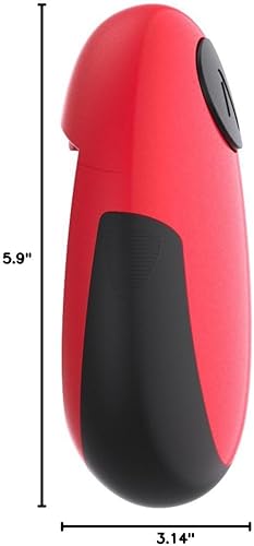 Miniatura 8 de Abrelatas eléctrico con borde liso abridor de latas automático de un solo toque que abre casi todos los tamaños de lata utensilios de cocina para