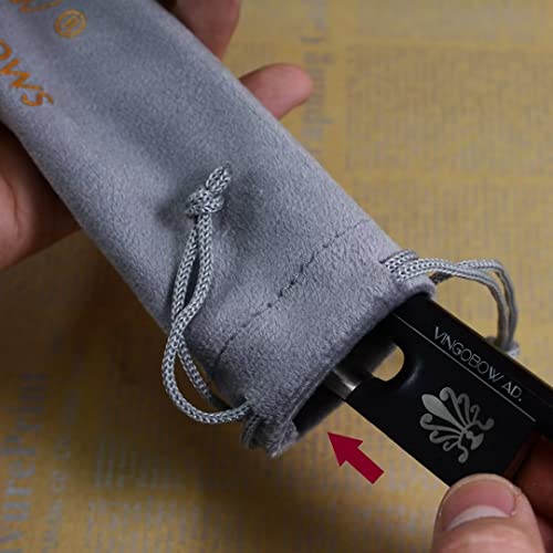 Vingobow Viola Bow Velvet Bag For Single Violin/Viola/Cello/French Bass Bow Protection Case Dust Cover 4/4 Full Size #TOP3