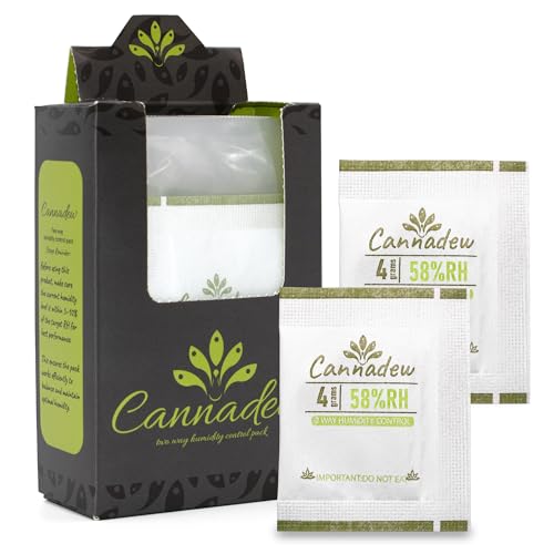 58% RH 4Gram (15 Pack) Two-Way Humidity Control Packets&ndash; Humidity Packs & Humidity Absorber for...