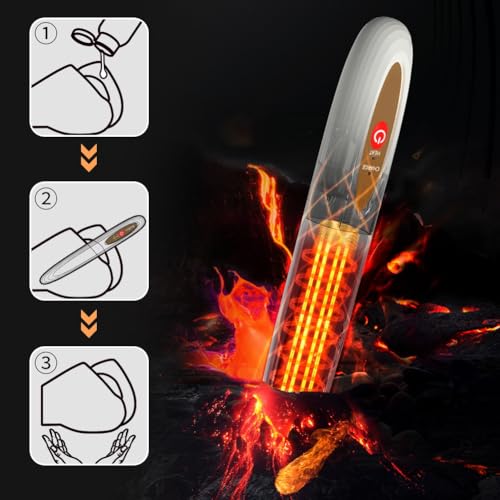 Roluck Sexspielzeug Heizstab, USB Heizung,46 Grad Konstante Temperatur Masturbator Heizung,Kabellose Flesh Stick Heizstab,Gadgets zum Vorwärmen von Sex Spielzeug