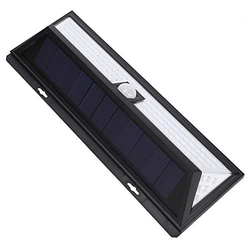 Ouitble Solar Powered Motion Sensor Luz Solar de Pared con Sensor de Movimiento, Iluminación Exterior Solar LED para Jardín, Seguridad Solar, Tipo A