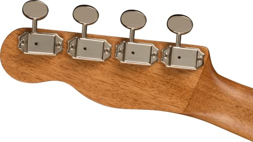 Fender Zuma Exotic Concert Ukulélé Noyer Doigter Maple - Les Beatles, Paul McCartney, John Lennon, RIngo Starr, George Harrison Fender Zuma Exotic Concert Ukulélé Noyer Doigter Maple – Image 7