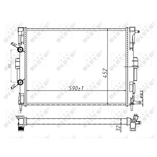 NRF 58329A Refroidissement Moteur