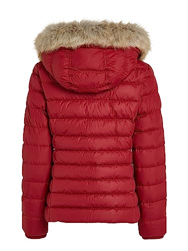 Tommy Jeans Women's Basic Down-Filled Jacket Winter, Red (Rouge), XXS - Image 6