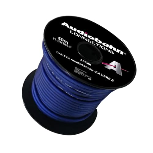 Auxilio Vial, Wireless calibre 8 cable Marca Audiobahn (2)
