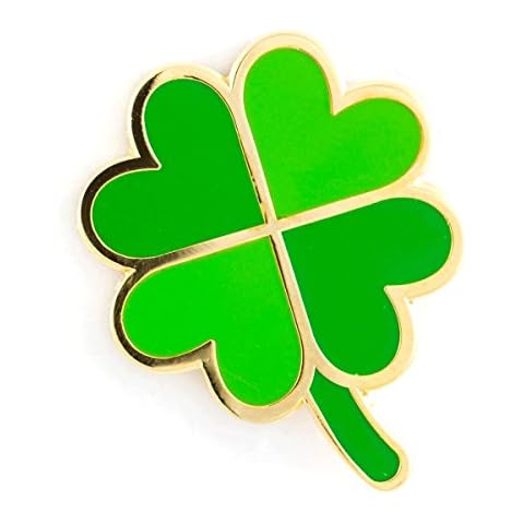 These Are Things Four Leaf Clover Enamel Pin Cover