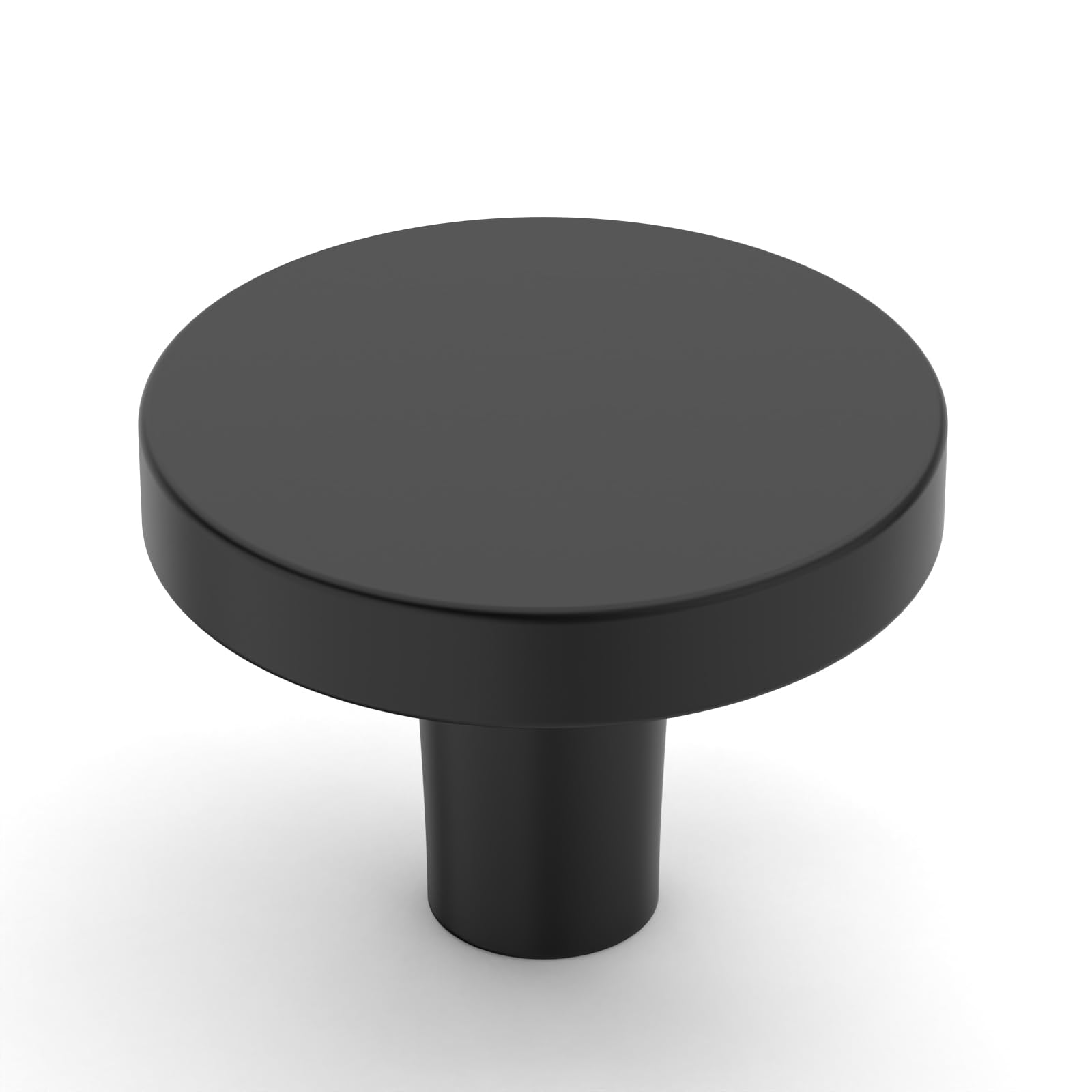 Boutons d'armoire 30 mm Amerdeco noir mat pour remplacer les vieilles poignées usées de vos meubles