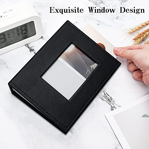 Vienrose Photo Album 4X6 100 Pages Photos Leather Cover Picture Book With Front Window For Baby Wedding Family Children Anniversary #TOP2