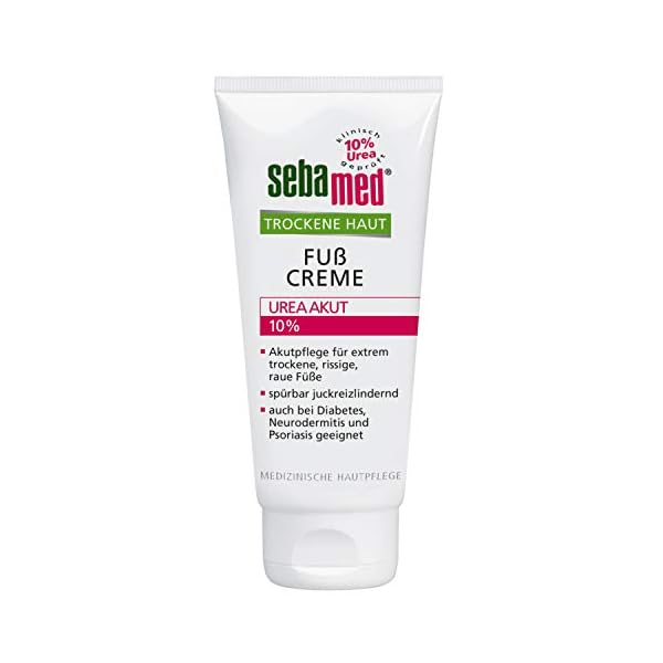sebamed Trockene Haut Fusscreme Urea Akut 10% 100 ml, lindert spürbar Juckreiz, Spannungsgefühl und Rissigkeit und hilft… – Bild 3