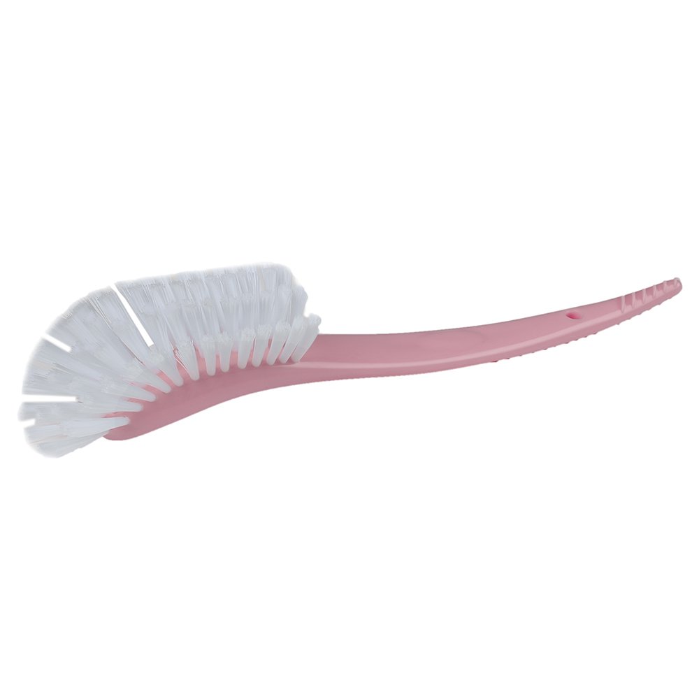 Baybee 2 in 1 Premium Baby Feeding Bottle Cleaning Brush & Teat Brush, Easy to Hold Nylon Feeding Bottle Cleaner Brush | Baby Nipple Cleaning Teat Brush | Baby Bottle Cleaning Brush (Pink)-picture-15