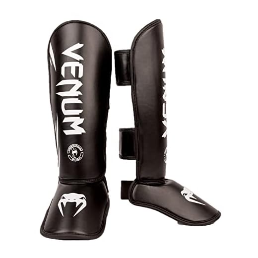Venum Caneleiras Challenger Kids - Preto/Branco - G
