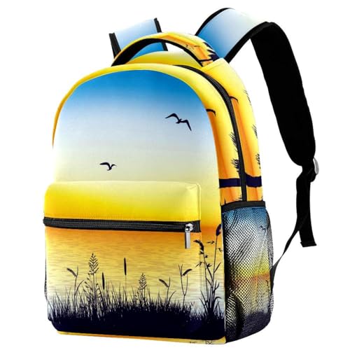 Sac à dos ordinateur portable cocotier ultra durable conçu pour école, lycée et grande randonnée