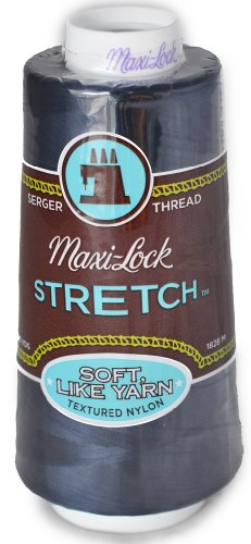 Maxi Lock A&E Stretch Textured Nylon Navy Serger Thread miniatura 1
