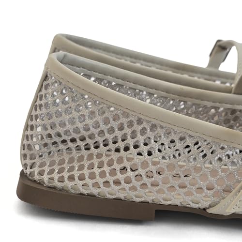 LUMINOSA Women’s Square-Toe Mary Jane Flats3