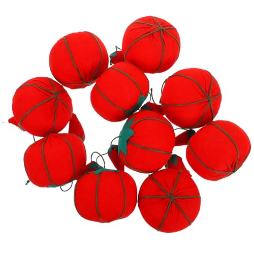 Support d'épingles rouge en coton PP pour ne plus perdre vos aiguilles - 8