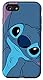 Hülle für iPhone SE (2020) / 7 / 8 Disney Lilo and Stitch Niedliches Stichgesicht, Schiefergrau