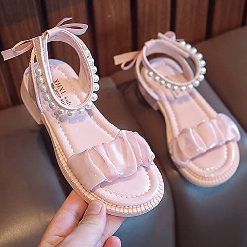 Girl Sandals Bottom Sandals for Girl Summer Children Shoes Fashion Princess Lace Shoe Black Shoes for Toddler Girls3