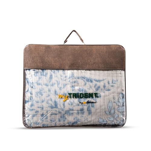 Image of MYTRIDENT Blanket for Winter Double Size, Classic Tranquil Touch Collection, 4 Kg Blanket Double - Allure