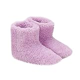 Obelunrp Pantuflas calefactables con calefacción eléctrica por USB, pantuflas cálidas de invierno, calentadores de pies para dormir bien por la noche, decoración del hogar