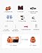 VEVOR Electric Car Jack, 5 Tons /11000 lbs, Electric Scissor Jack with Built-In Inflator, 12V Adjustable Tire Change Replacement with Secure Hammer & LED Light, Portable Jack kit for Sedan, SUV, Truck