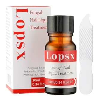 Trattamento per Micosi Unghie Piede Lopsx – Antimicotico Unghie Piedi Formula Innovativa e Delicata, Protezione Duratura, Applicazione Facile con Pennello Sottile, 10ml