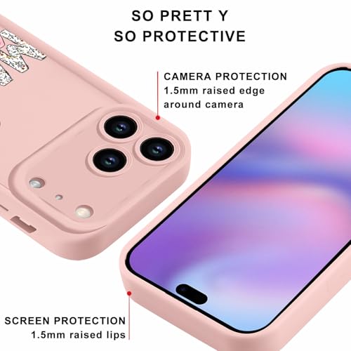 Coque silicone TPU premium pour iPhone 17 Pro Max cœur imprimé - 2