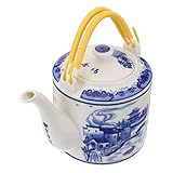 Hervidor de té superior de estufa y tetera cerámica fácil de almacenar, económica y práctica.