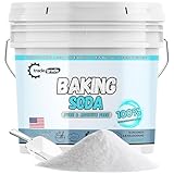 TradeGrade Pure Baking Soda Powder – 15 lb Bucket, Sodium Bicarbonate Powder | Premium Food-Grade for Baking, Bread, Cookies & More | Baking Soda for Cleaning, Natural Cleaner & Deodorizer