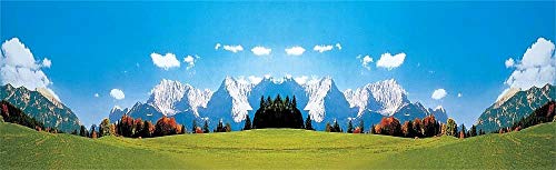 Image of Faller Karwendelgebirge Model Background 3200x970mm HO Gauge 180513