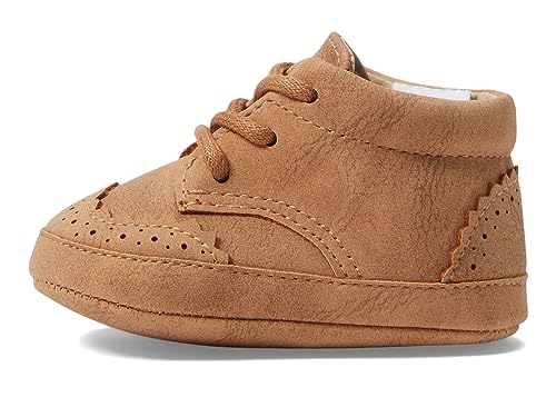 Janie and Jack Baby Boy's Lace-Up Bootie (Infant) Brown 18-24 Months M4