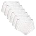 Produktbild Celodoro Damen Taillenslip (6er Pack) Microfaser-Slip mit Blümchen-Muster - Weiss 44-46