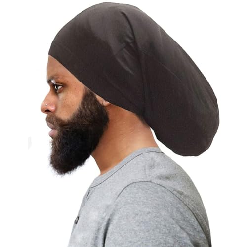 Fc'Noqgn Bonnet de nuit réglable en satin élasthanne - Soin capillaire aéré pour cheveux bouclés/longs - Anti-dérapant avec bordure élastique (48 cm x 25 cm emballage OPP) – vue 3
