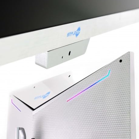 SIMPLETEK - PC All in One RGB Core i7 Windows 11 Pro 27" Full HD RAM 16 GB SSD 960 GB | Webcam Integrata, WiFi5, Bluetooth | Computer Fisso Desktop