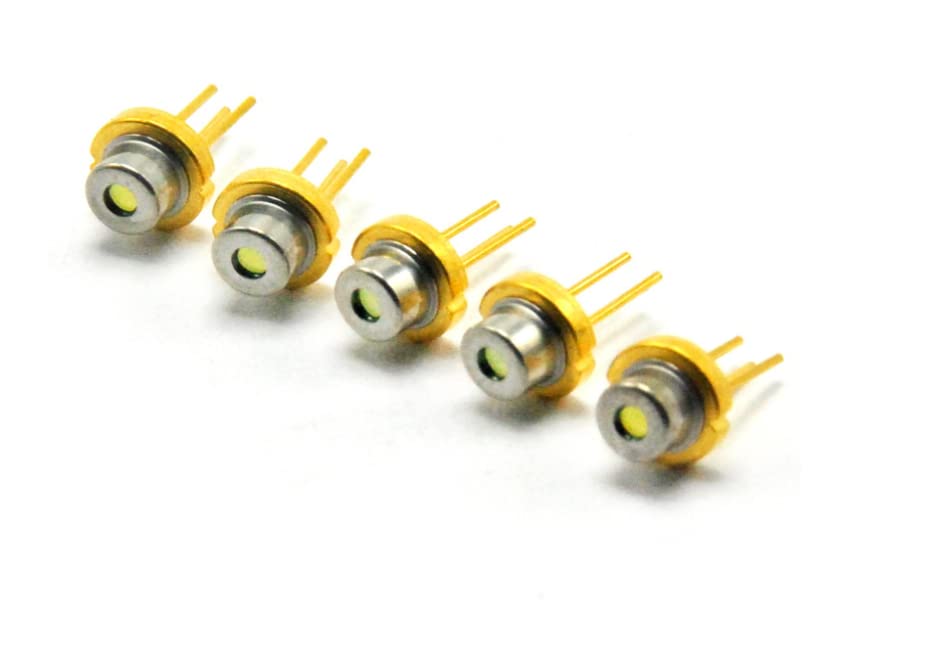 YILUBAO 5pcs 405nm Violet/Blue 5mW Laser Diode 5.6mm TO-18 LD for DIY Laser Module