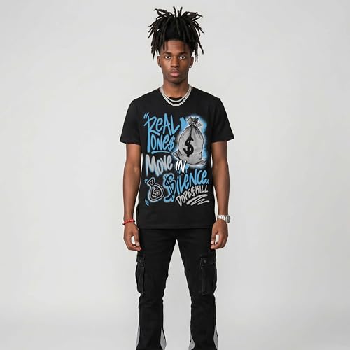 Image of DopeSkill Graphic Tee Streetwear Hip Hop Hypebeast Unisex T-Shirt Sneaker Colour Matching Shirts Inspired Motivation Quotes