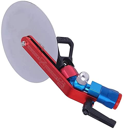 LATRAT Pistola pulverizadora de pintura, pistola de pulverización sin aire, guía universal de pulverización, disco pulverizador, bisel de alta presión, sin aire, accesorio de boquilla, protección