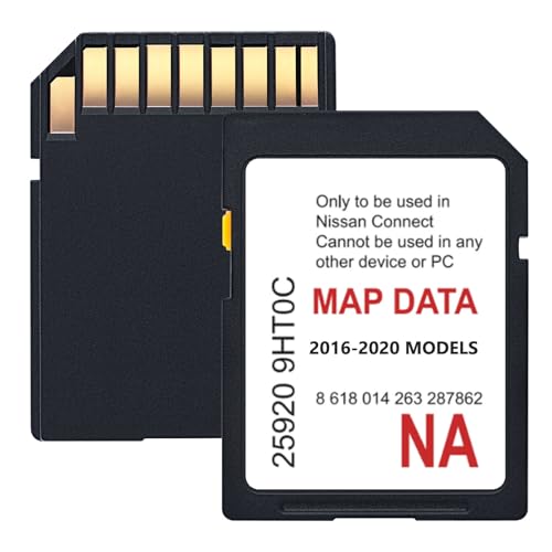 Voluntary Recall Campaign Display Control Unit (Infotainment) Software Update - 2018-2019 Infiniti 2 Navigation SD Card Compatible with 2016-2020 Altim Rogu Sentr Xterr Tita Frontie NV200 NV1500 NV2500 NV3500,Maps Included USA CAN,GPS Map Card Accessory Parts 25920-9HT0C