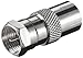 Produktbild F-Adapter F-Stecker auf Koaxkupplung (8 Stück)