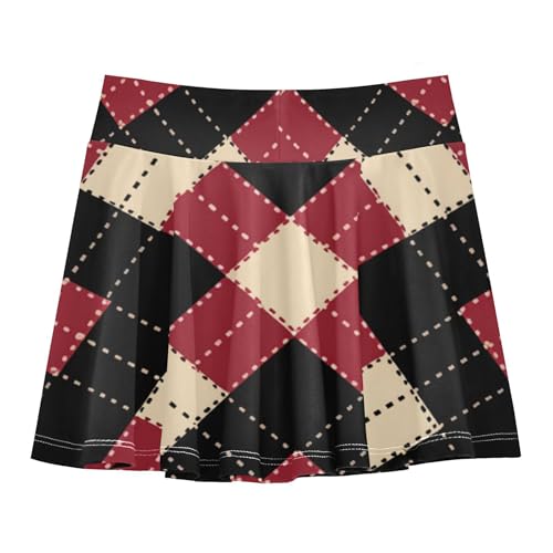 Tennis Skirts for Girls with Built-in Shorts Flowy Toddler Athletic Skort Girl Pleated Skirt with Pockets2