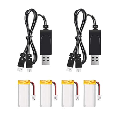 ThaRigwig Official Replacement Battery for SNAP-TAIN SP350 Drone Battery Kits, 2 Drone Batteries for SNAP-TAIN SP350 Drone w/ 2 in 1 USB Charger