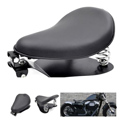 Support de selle solo moto Chopper avec ressorts de fixation - 2