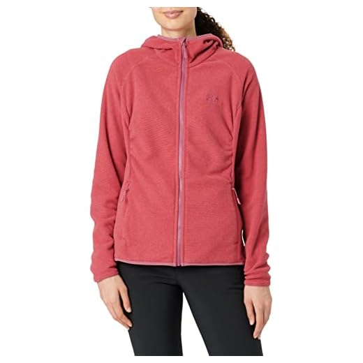 Jack Wolfskin Damen Kiruna Pine Jacket W Fleece Jacke, violet quartz, L EU