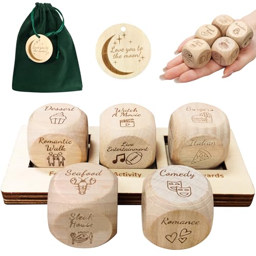 Date Night Dice Game with Board