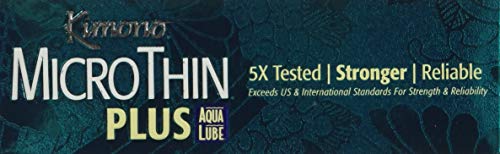 Kimono Latex Micro Thin Condoms, Ultra Lubricated, 24-Count Boxes (Pack of 2)