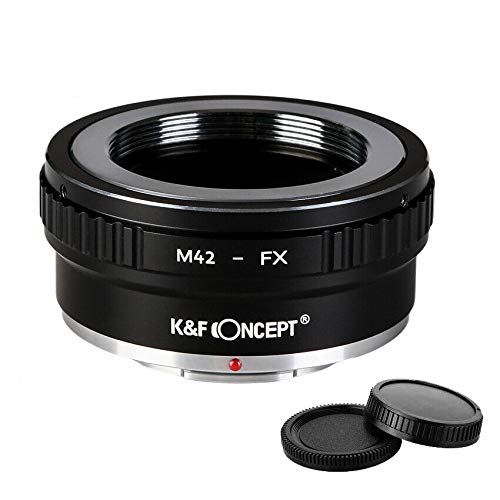 K&F Concept Lens Adapter Ring Mark II for M42 to Fuji X Fujifilm X FX Mount X-A1 X-A10 X-A20 X-A2 X-A3 X-A5 X-M1 X-E1 X-E2 X-E2S X-E3 X-T1 X-T2 X-T3 X-T10 X-T20 X-T30 X-T100 X-Pro1 X-Pro2 X-H1