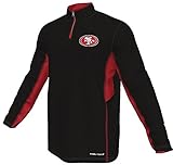 aus 100% polyester NFL Trainingsjacke Sweater Jacke SAN FRANCISCO 49ERS Defending Zone in MEDIUM (M)
