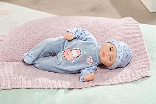 Baby Annabell Little Alexander 36cm soft bodied doll with Bottle for pretend feeding - Suitable for children aged 1+ years - Perfect doll for toddlers - Includes Doll, Bottle and Outfit