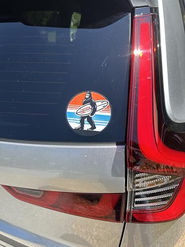 Calcomanía Sasquatch antidespegue pegatina vinilo duradera coche 4